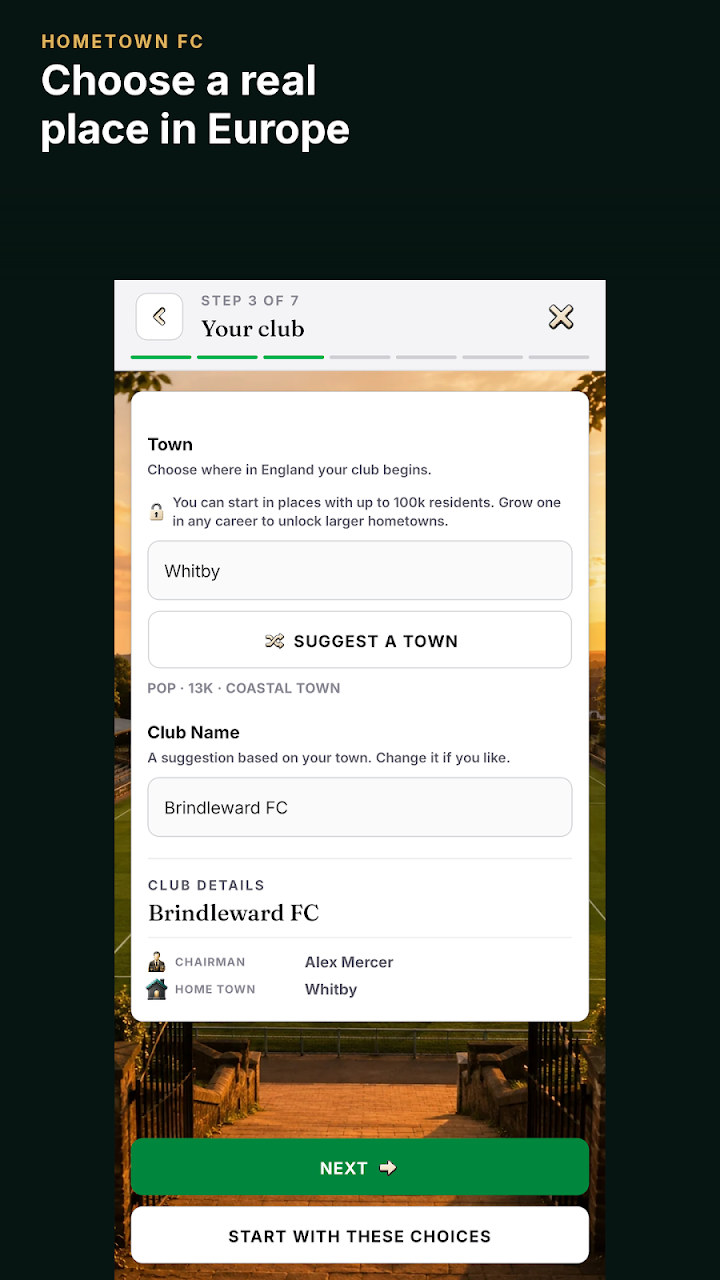 Hometown FC: Football Tycoon screenshot