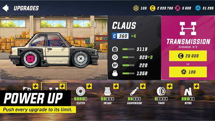 Drag Rivals: 2D Drag Racing screenshot
