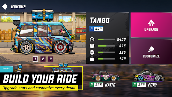 Drag Rivals: 2D Drag Racing screenshot