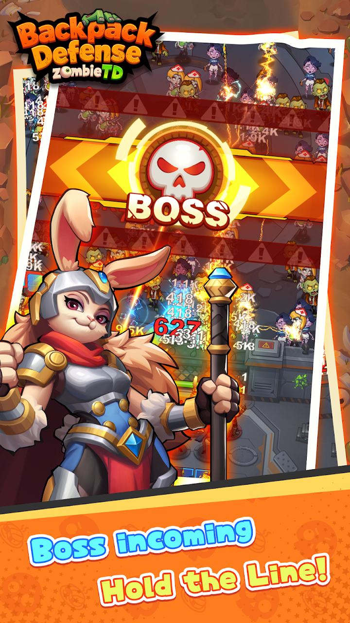 Backpack Defense: Zombie TD screenshot